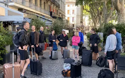Cykelresa med bagagetransport